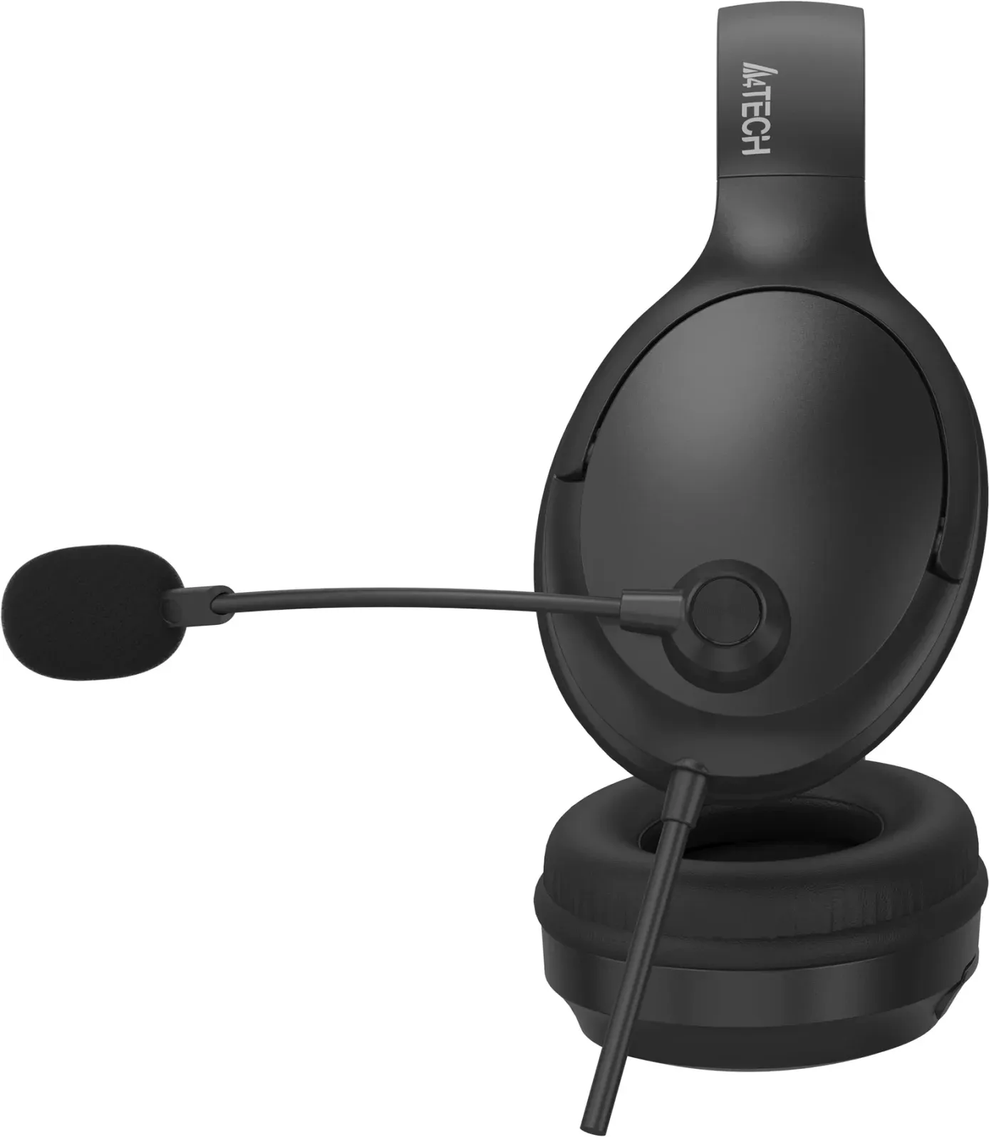 Наушники с микрофоном A4Tech Fstyler FH280U черный 2м мониторные USB оголовье - фото 7