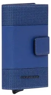 Чехол для кредитных карт Piquadro S137 PP5649S137R/BLU синий металл - фото 2