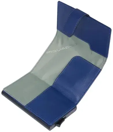 Чехол для кредитных карт Piquadro S137 PP5649S137R/BLU синий металл - фото 5