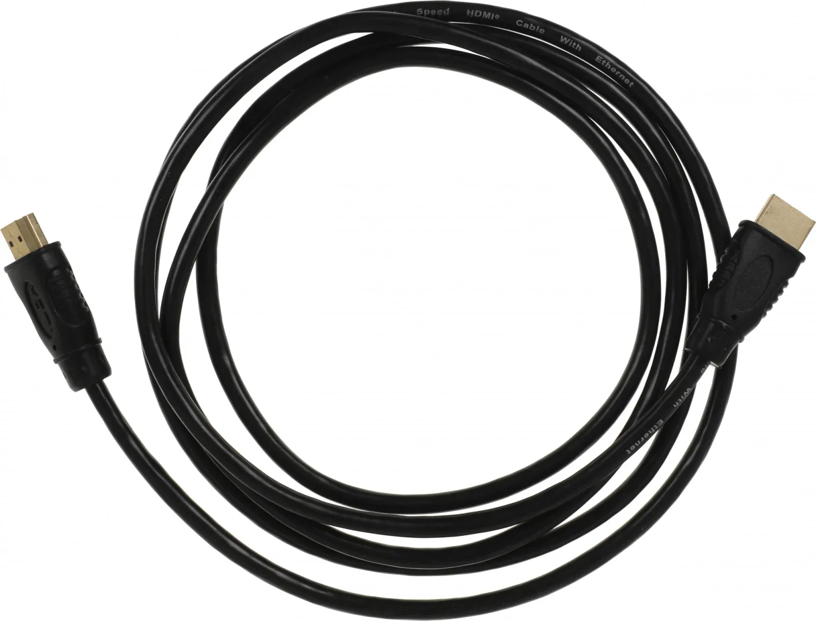 Кабель аудио-видео Buro HDMI m/HDMI m 2м. черный BU-HDMI-V1.4-2M - фото 3
