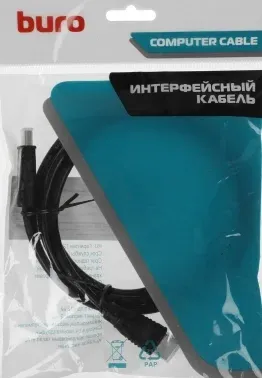 Кабель аудио-видео Buro HDMI m/HDMI m 2м. черный BU-HDMI-V1.4-2M - фото 5