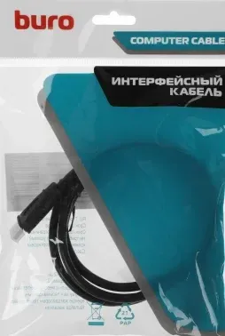 Кабель аудио-видео Buro HDMI m/HDMI m 1.5м. черный BU-HDMI-V2.0-1.5M - фото 5