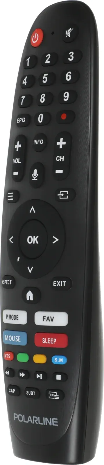 Телевизор LED PolarLine 43 43PL52TC-SM черный/серебристый FULL HD 60Hz DVB-T DVB-T2 DVB-C DVB-S2 USB WiFi Smart TV RUS - фото 3
