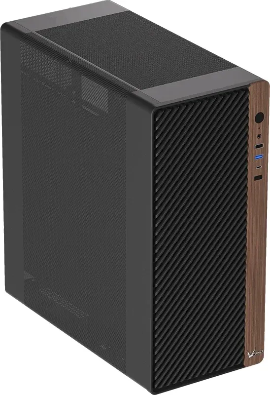 Корпус Formula TimberLine T2 черный без БП ATX 4x120mm 1xUSB2.0 1xUSB3.0 audio bott PSU - фото 2