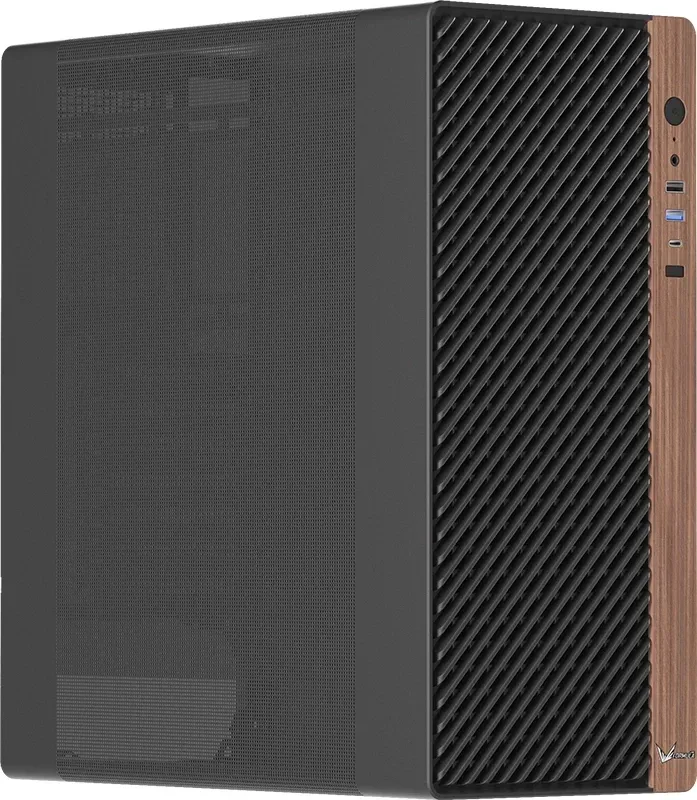 Корпус Formula TimberLine T2 черный без БП ATX 4x120mm 1xUSB2.0 1xUSB3.0 audio bott PSU - фото 3