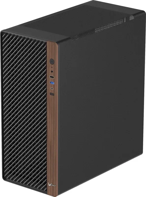 Корпус Formula TimberLine T2 черный без БП ATX 4x120mm 1xUSB2.0 1xUSB3.0 audio bott PSU - фото 4