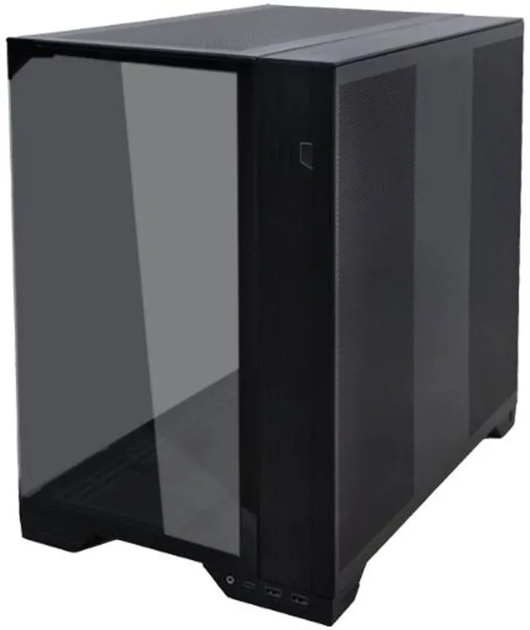 Корпус Lian-Li O11 Vision Compact черный без БП ATX 8x120mm 2x140mm 2xUSB3.0 audio - фото 2