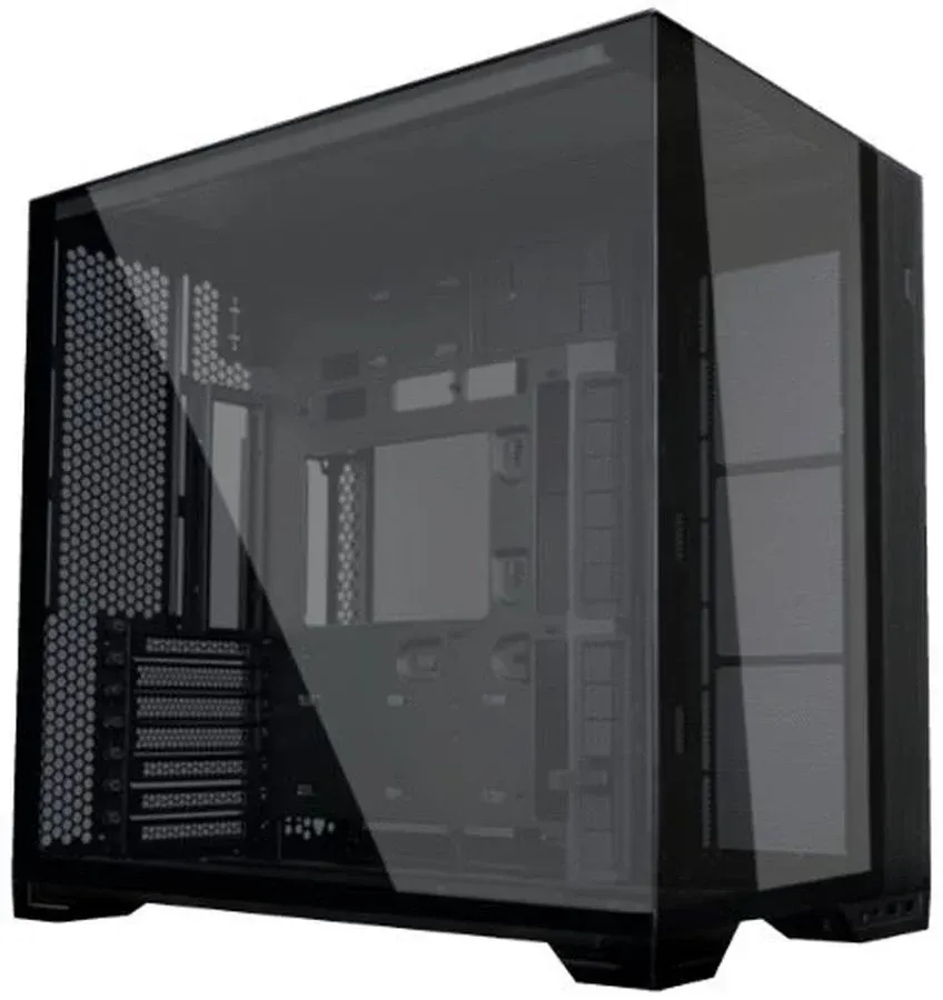 Корпус Lian-Li O11 Vision Compact черный без БП ATX 8x120mm 2x140mm 2xUSB3.0 audio - фото 3