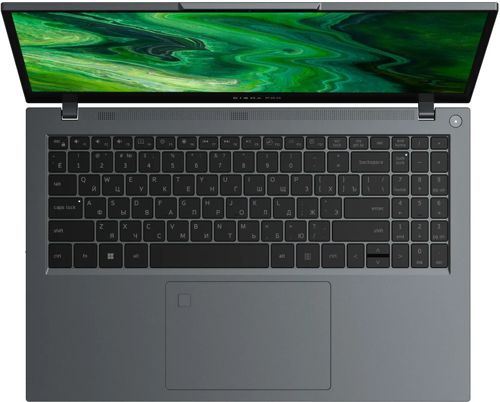 Ноутбук Digma Pro Fortis M Ryzen 7 5825U 16Gb SSD512Gb AMD Radeon Graphics 15.6 IPS FHD 1920x1080 Windows 11 Pro grey WiFi BT Cam 4250mAh DN15R7-ADXW04 - фото 2