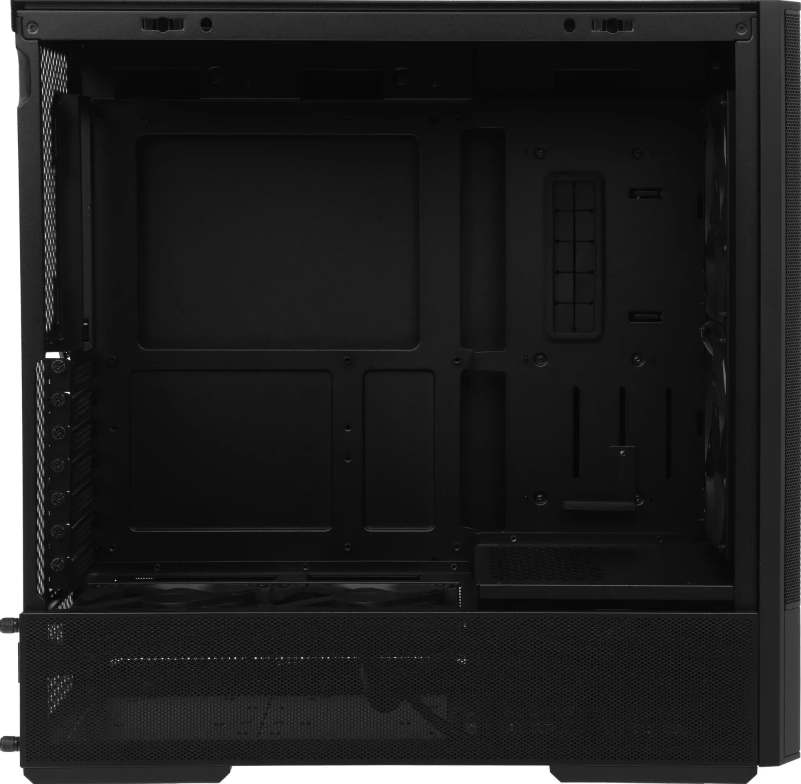 Корпус Lian-Li Lancool 207 черный без БП ATX 4x120mm 2x140mm 2xUSB3.0 audio bott PSU - фото 3