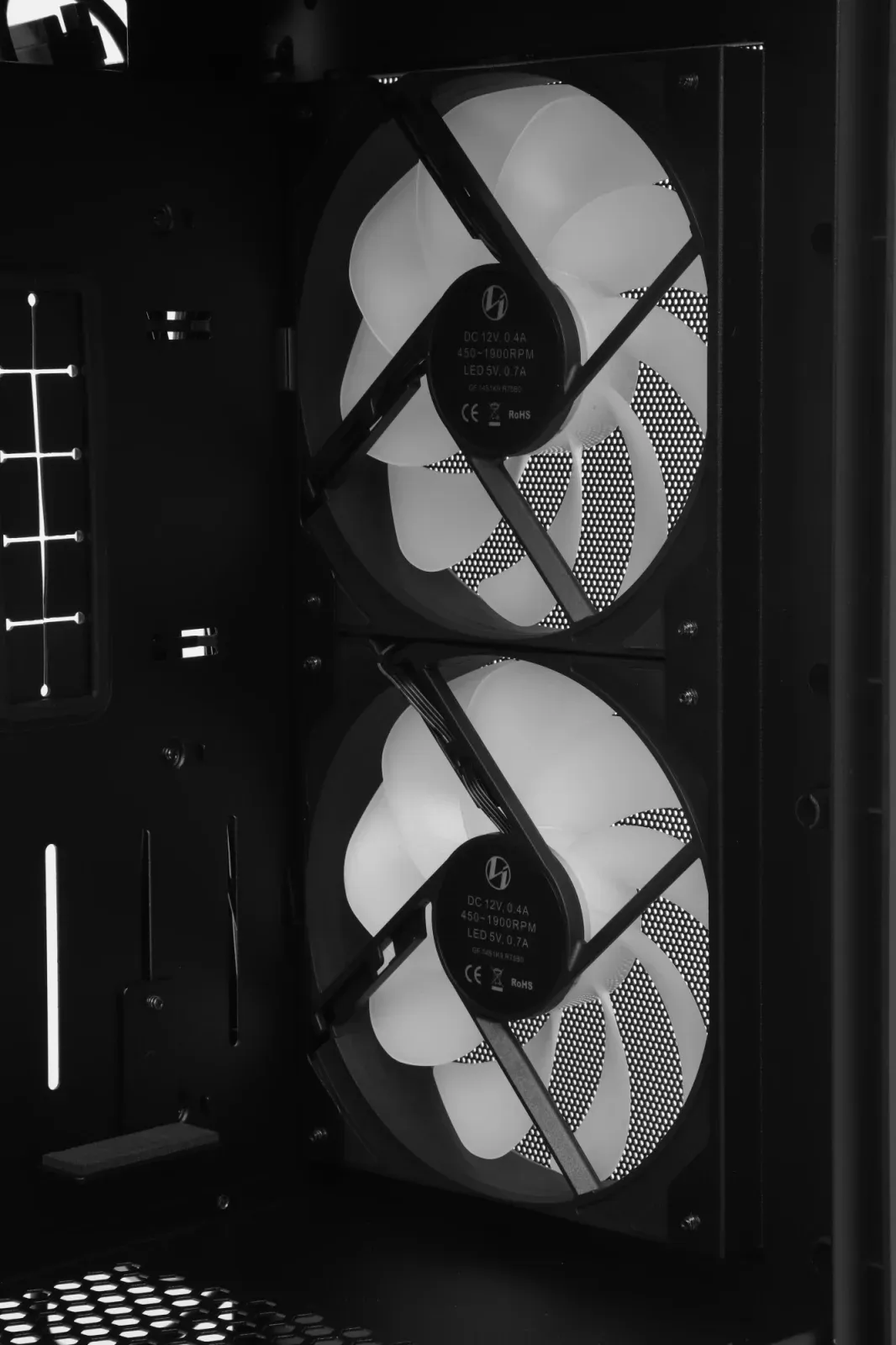 Корпус Lian-Li Lancool 207 черный без БП ATX 4x120mm 2x140mm 2xUSB3.0 audio bott PSU - фото 7