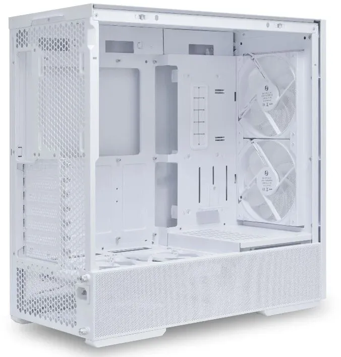 Корпус Lian-Li Lancool 207 белый без БП ATX 4x120mm 2x140mm 2xUSB3.0 audio bott PSU - фото 3