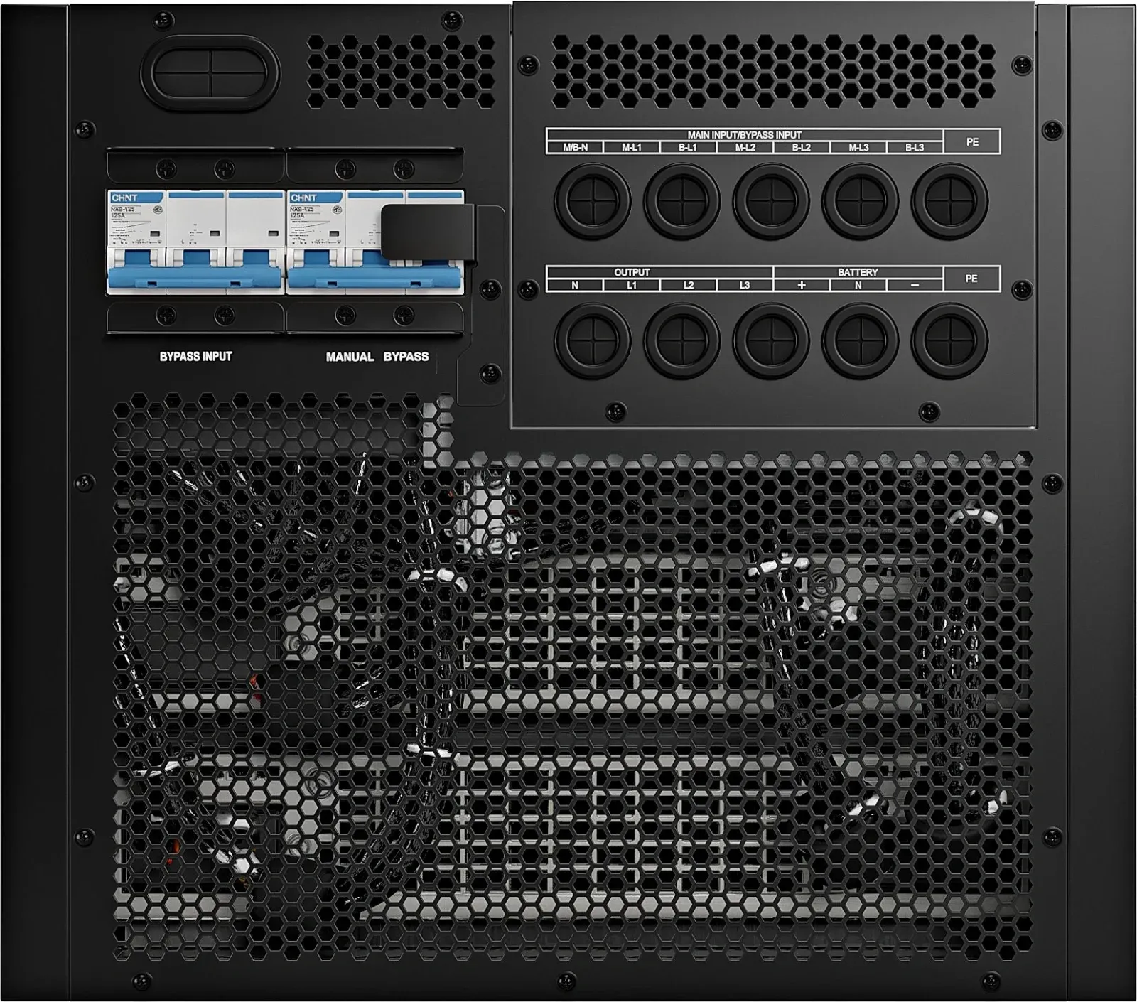 Источник бесперебойного питания Ippon Intatum RTM 40K 40000Вт 40000ВА черный - фото 3