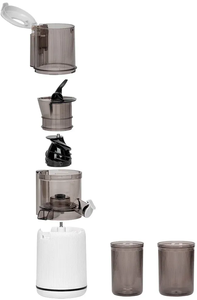 Соковыжималка шнековая Scarlett SC-JE50S63 400Вт рез.сок.:600мл. белый - фото 5