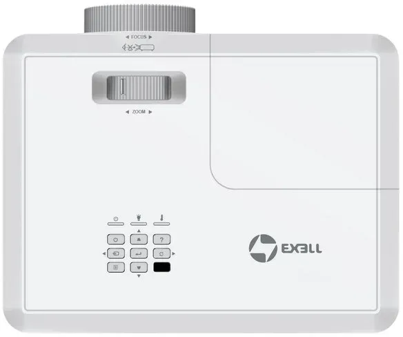 Проектор Exell EXD201W DLP 3800Lm LS 1280x800 30000:1 ресурс лампы:15000часов 1xUSB typeA 1xHDMI 2.6кг, белый - фото 2