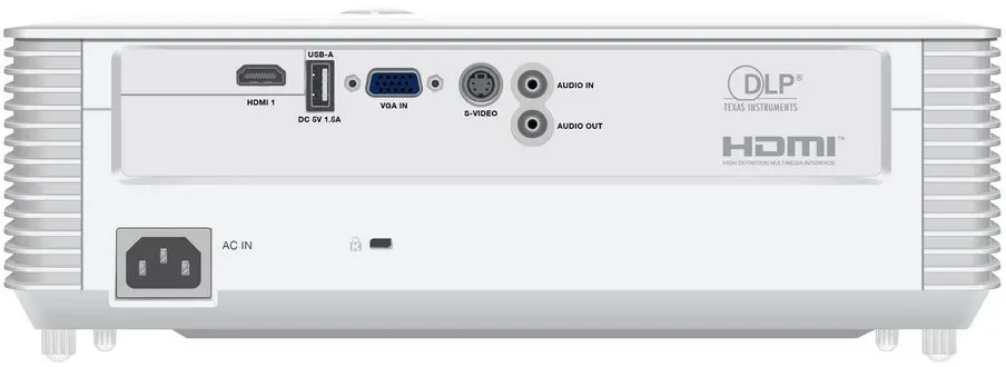 Проектор Exell EXD201W DLP 3800Lm LS 1280x800 30000:1 ресурс лампы:15000часов 1xUSB typeA 1xHDMI 2.6кг, белый - фото 3