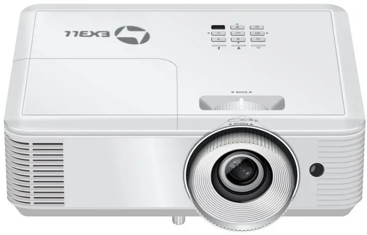 Проектор Exell EXD201W DLP 3800Lm LS 1280x800 30000:1 ресурс лампы:15000часов 1xUSB typeA 1xHDMI 2.6кг, белый - фото 4