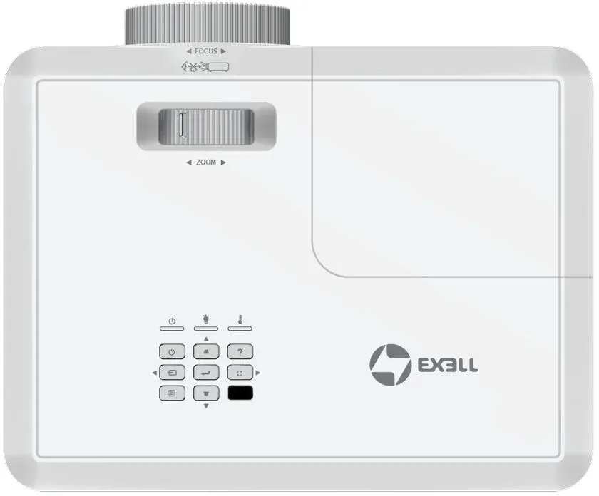 Проектор Exell EXD203STW DLP 3600Lm LS 1280x800 30000:1 ресурс лампы:15000часов 1xUSB typeA 2xHDMI 2.6кг, белый - фото 2