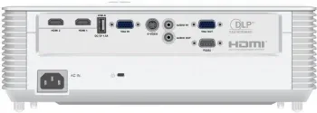 Проектор Exell EXD203STW DLP 3600Lm LS 1280x800 30000:1 ресурс лампы:15000часов 1xUSB typeA 2xHDMI 2.6кг, белый - фото 7