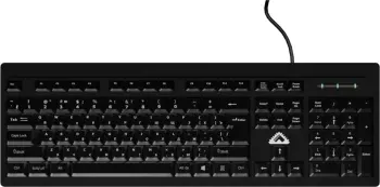 Клавиатура Бештау КЛ104РУ черный USB кабель 1.8м - фото 3