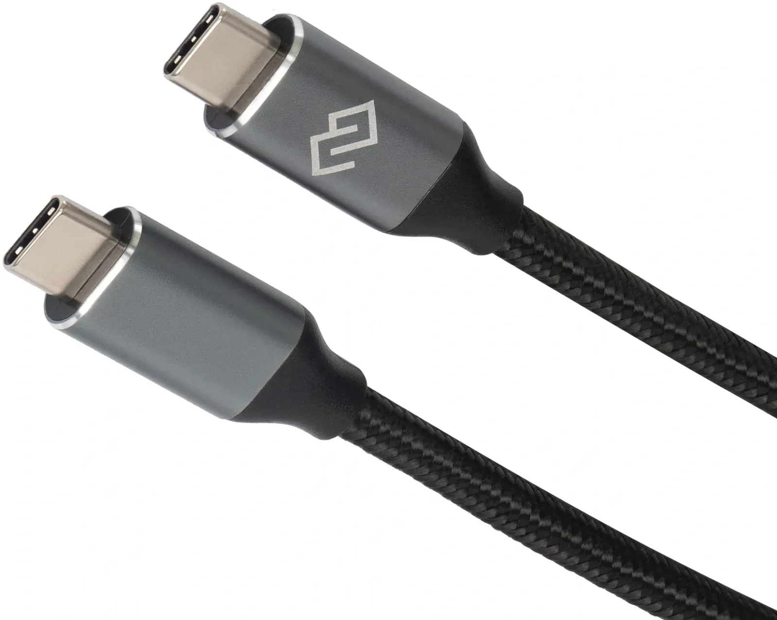 Кабель Digma D-TYPE-C-USB3.2-100W-4K-3M USB Type-C m-USB Type-C m 3м черный - фото 6