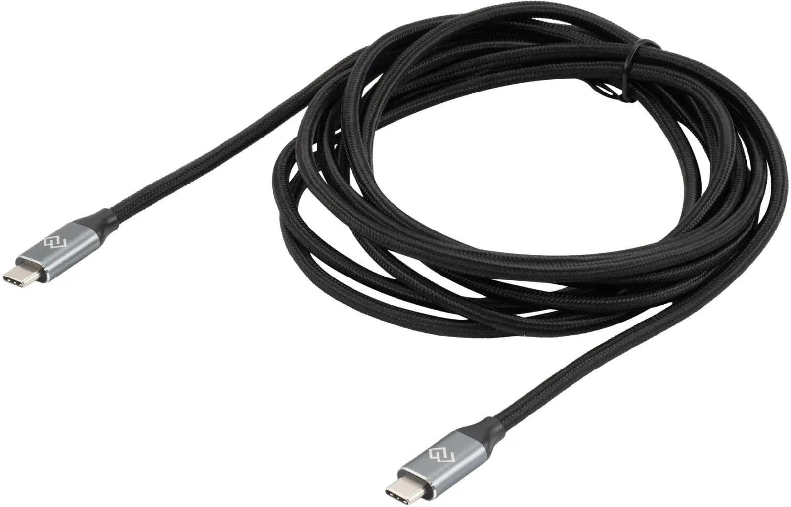 Кабель Digma D-TYPE-C-USB3.2-100W-4K-3M USB Type-C m-USB Type-C m 3м черный - фото 8