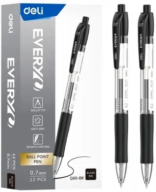 Шариковые ручки DELI EQ60-BK - фото 3