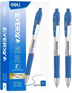 Шариковые ручки DELI EQ60-BL - фото 3