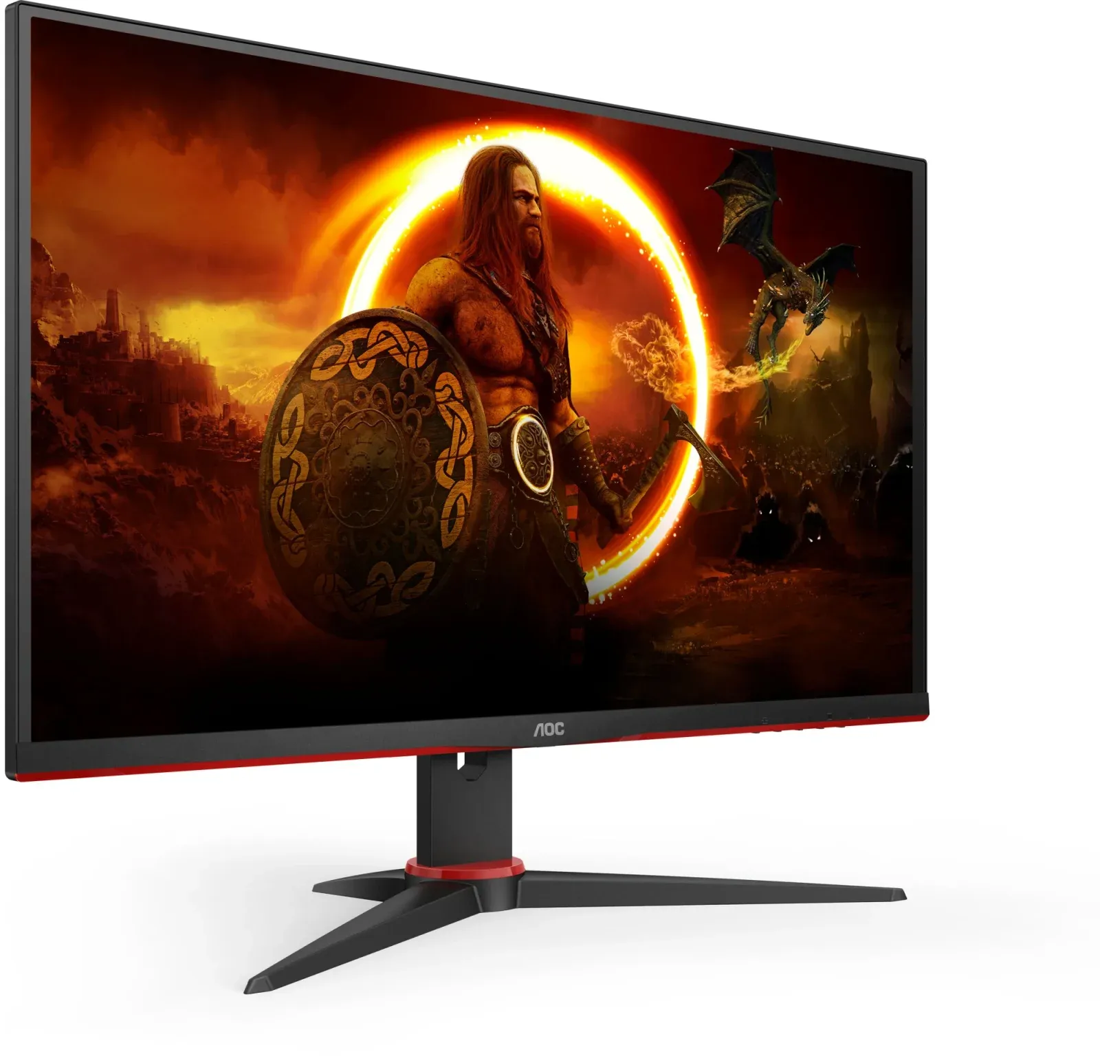Монитор AOC 27 Gaming 27G2ZNE черный/красный VA LED 16:9 HDMI матовая Piv 250cd 178гр/178гр 1920x1080 240Hz FreeSync Premium Pro DP FHD 5.5кг - фото 7