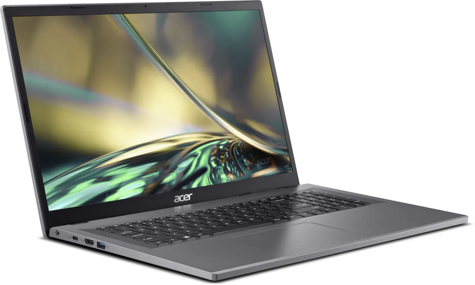 Ноутбук Acer Aspire 3 A317-55P-C3XL N-series N100 8Gb SSD512Gb Intel UHD Graphics 17.3 IPS FHD 1920x1080 без ОС silver WiFi BT Cam NX.KDKCD.00J - фото 2