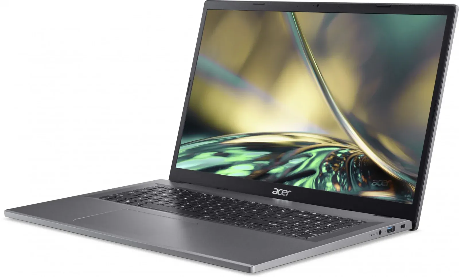 Ноутбук Acer Aspire 3 A317-55P-C3XL N-series N100 8Gb SSD512Gb Intel UHD Graphics 17.3 IPS FHD 1920x1080 без ОС silver WiFi BT Cam NX.KDKCD.00J - фото 3