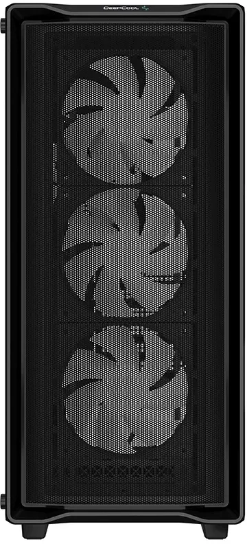 Корпус Deepcool CC560 Mesh V2 черный без БП ATX 4x120mm 5x140mm 2xUSB3.0 audio bott PSU - фото 3
