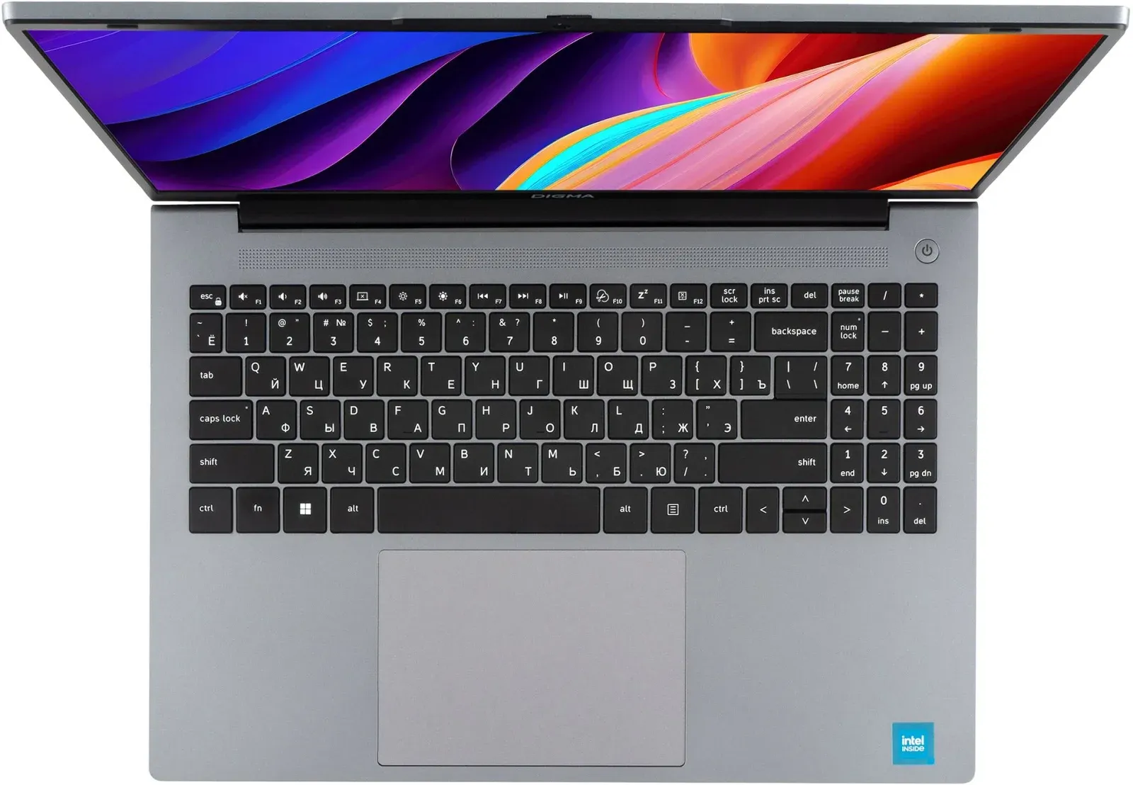 Ноутбук Digma EVE C5805 N-series N100 8Gb SSD256Gb Intel UHD Graphics 16 IPS WUXGA 1920x1200 Windows 11 Pro dk.grey WiFi BT Cam 6000mAh DN16N1-8CXW01 - фото 4