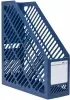 Лоток вертикальный Deli E9842 BLUE 1отд. для бумаг синий пластик - фото 3