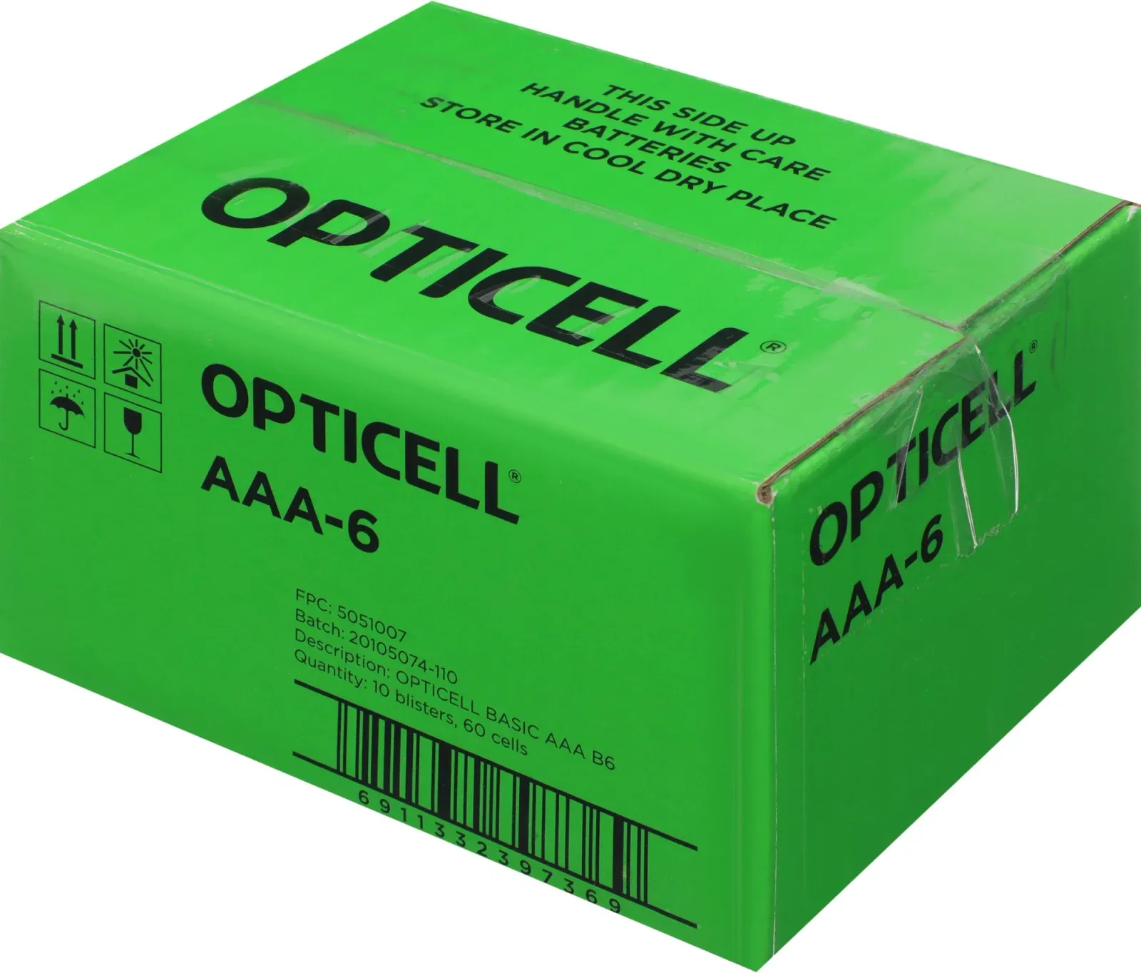 Батарейки Элементы питания OPTICELL LR03 - фото 3