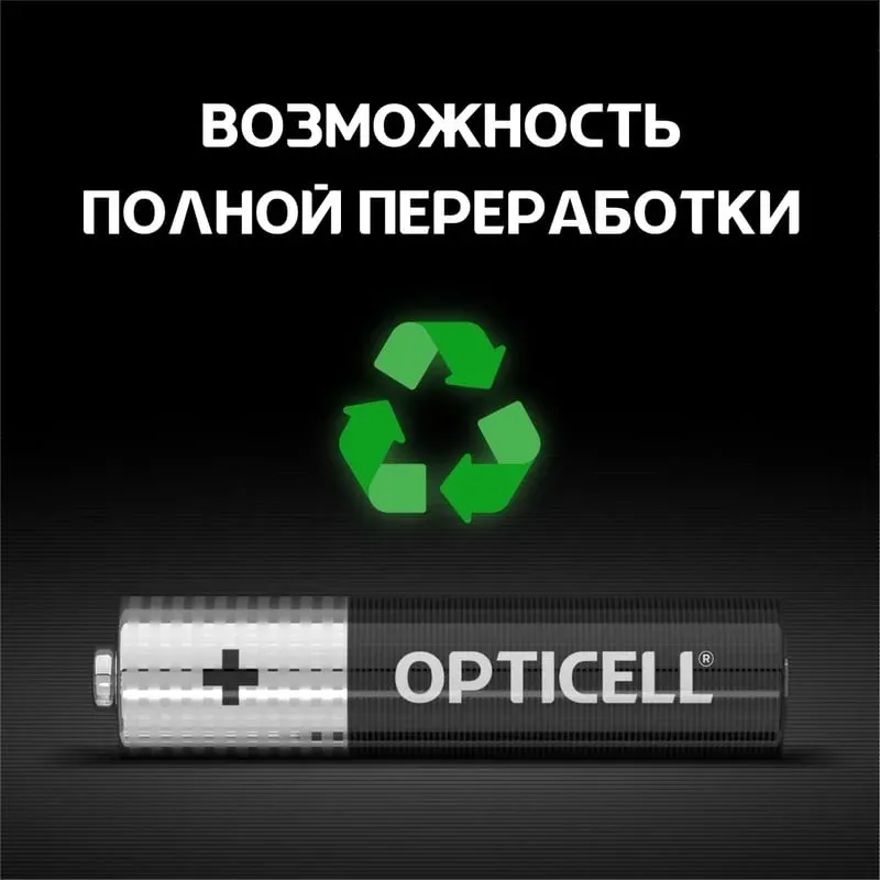 Батарея Opticell Basic LR03 AAA 12шт блистер - фото 5