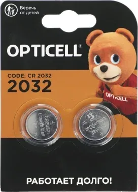 Батарейки Элементы питания OPTICELL 2032 - фото 2
