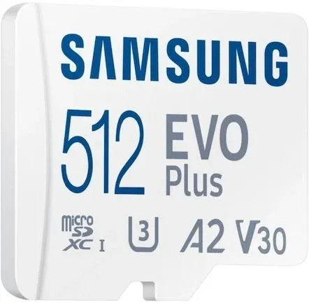 Флеш карта microSDXC 512GB Samsung MB-MC512SA EVO Plus + adapter - фото 4
