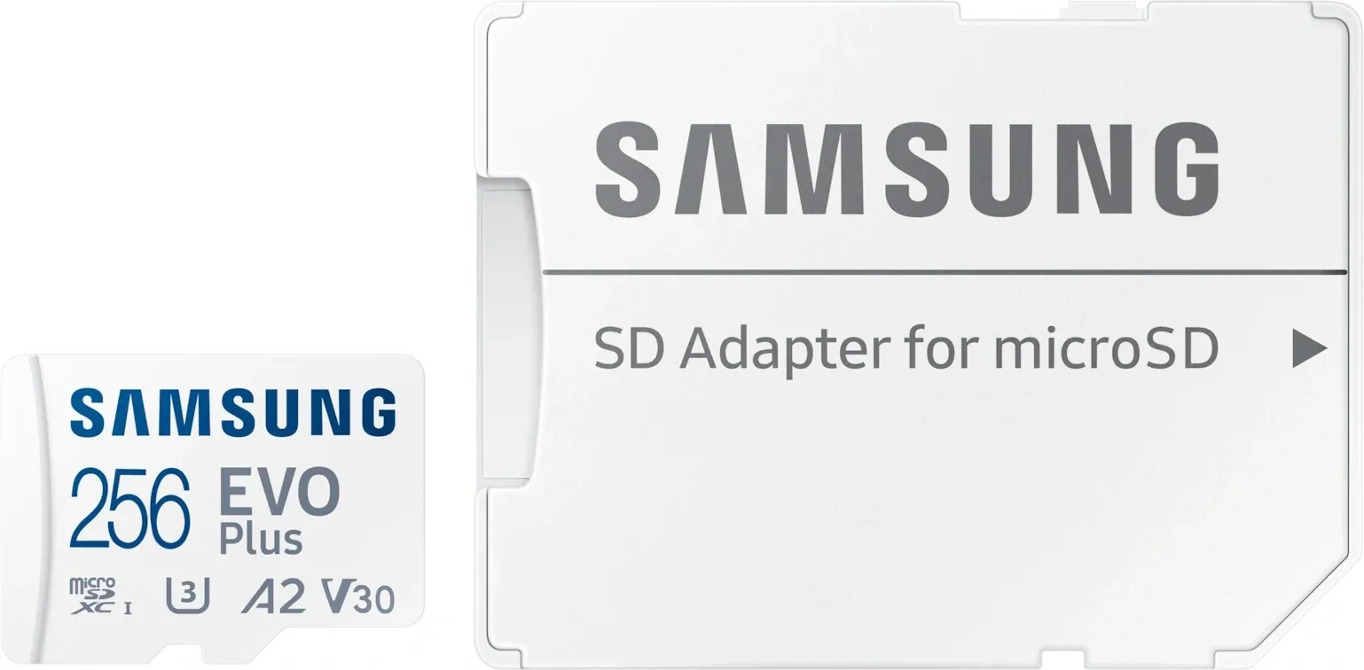 Флеш карта microSDXC 256GB Samsung MB-MC256SA EVO Plus + adapter - фото 8