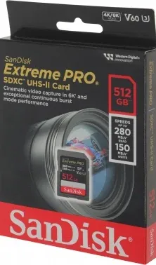 Флеш карта SDXC 512GB Sandisk SDSDXEP-512G-GN4IN Extreme Pro - фото 8