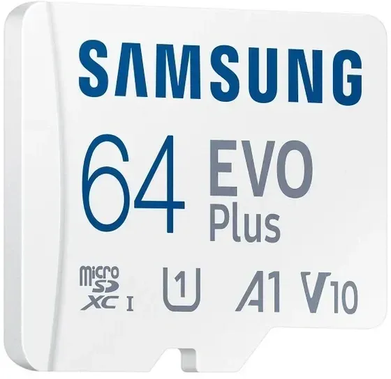 Флеш карта microSDXC 64GB Samsung MB-MC64SA EVO Plus + adapter - фото 6