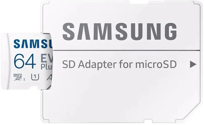 Флеш карта microSDXC 64GB Samsung MB-MC64SA EVO Plus + adapter - фото 7