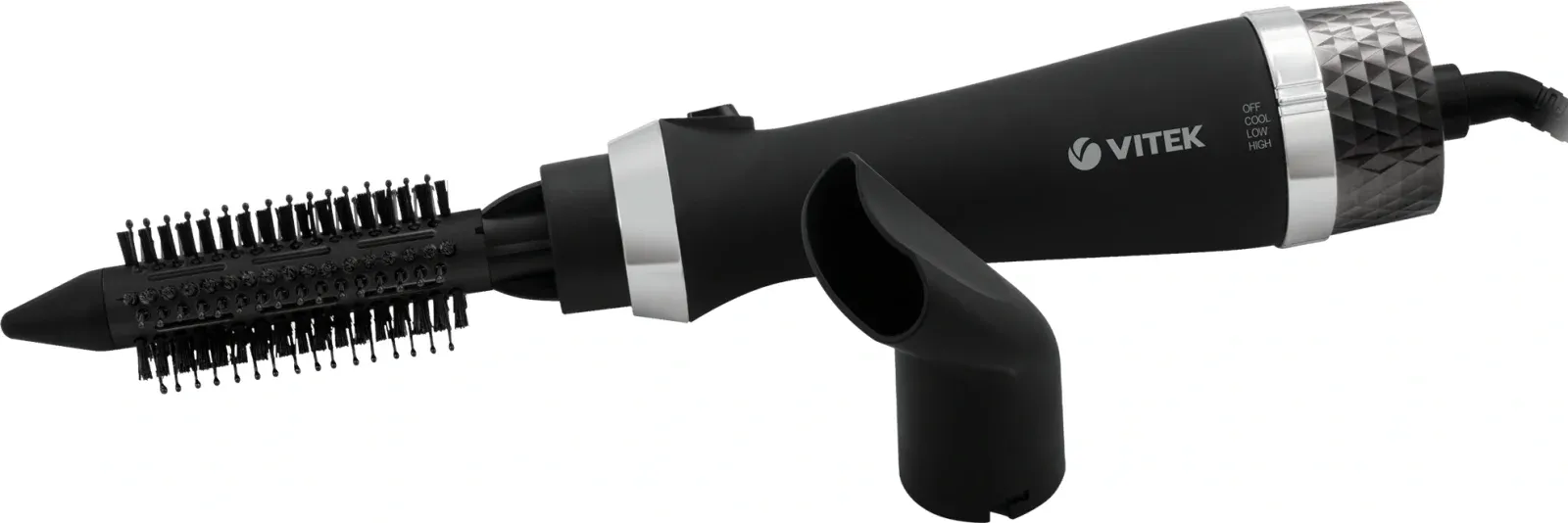 Фен-щетка Vitek VT-8250 1200Вт черный - фото 1