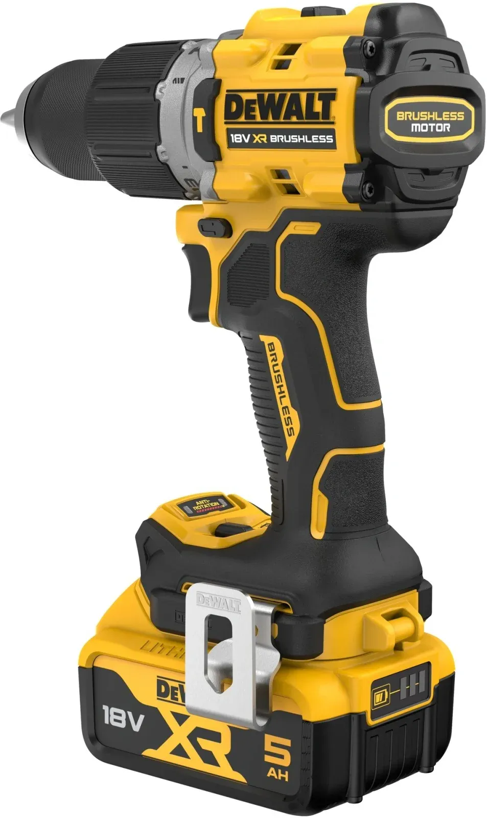 Шуруповерт DeWalt DCD805P2T-QW аккум. патрон:быстрозажимной кейс в комплекте - фото 5