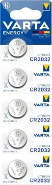 Батарейки Элементы питания VARTA CR2032 BL5 Lithium 3V - фото 3