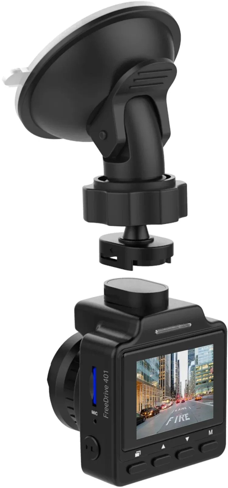 Видеорегистратор Digma FreeDrive 401 черный 8Mpix 2160x3840 170гр. NTK96675 - фото 2