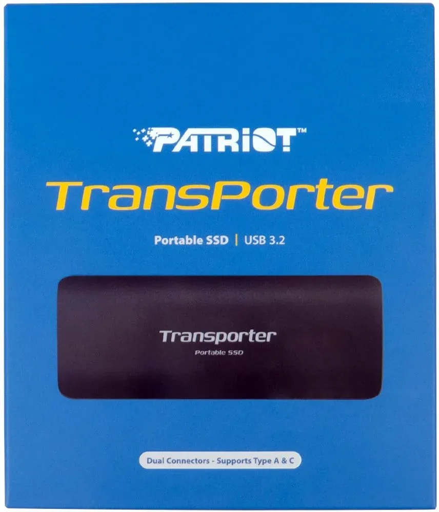 Накопитель SSD Patriot USB-C 512GB PTP512GPEC Transporter черный - фото 5