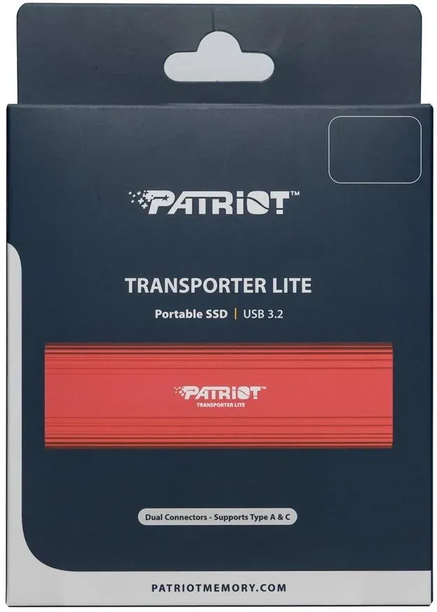 Накопитель SSD Patriot USB-C 4TB PTPL4TBPEC Lite Transporter красный - фото 5