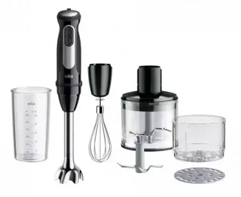 Блендер погружной Braun MQ55254MBK 1000Вт черный - фото 3