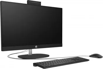 Моноблок HP 24-cr0035ci 23.8 Full HD i7 1355U 1.7 16Gb SSD512Gb Iris Xe без ОС GbitEth WiFi BT 90W клавиатура мышь Cam черный 1920x1080 - фото 7